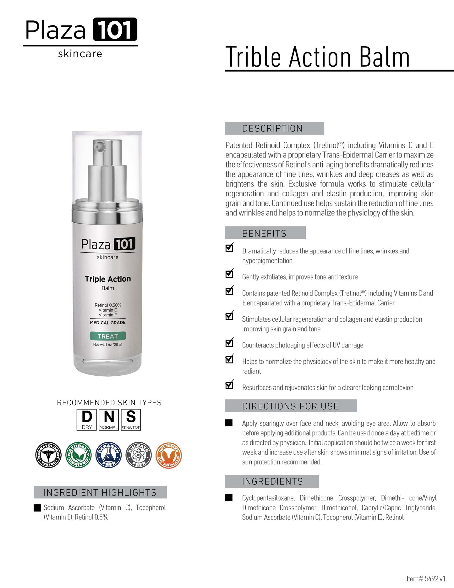 Triple Action Balm
