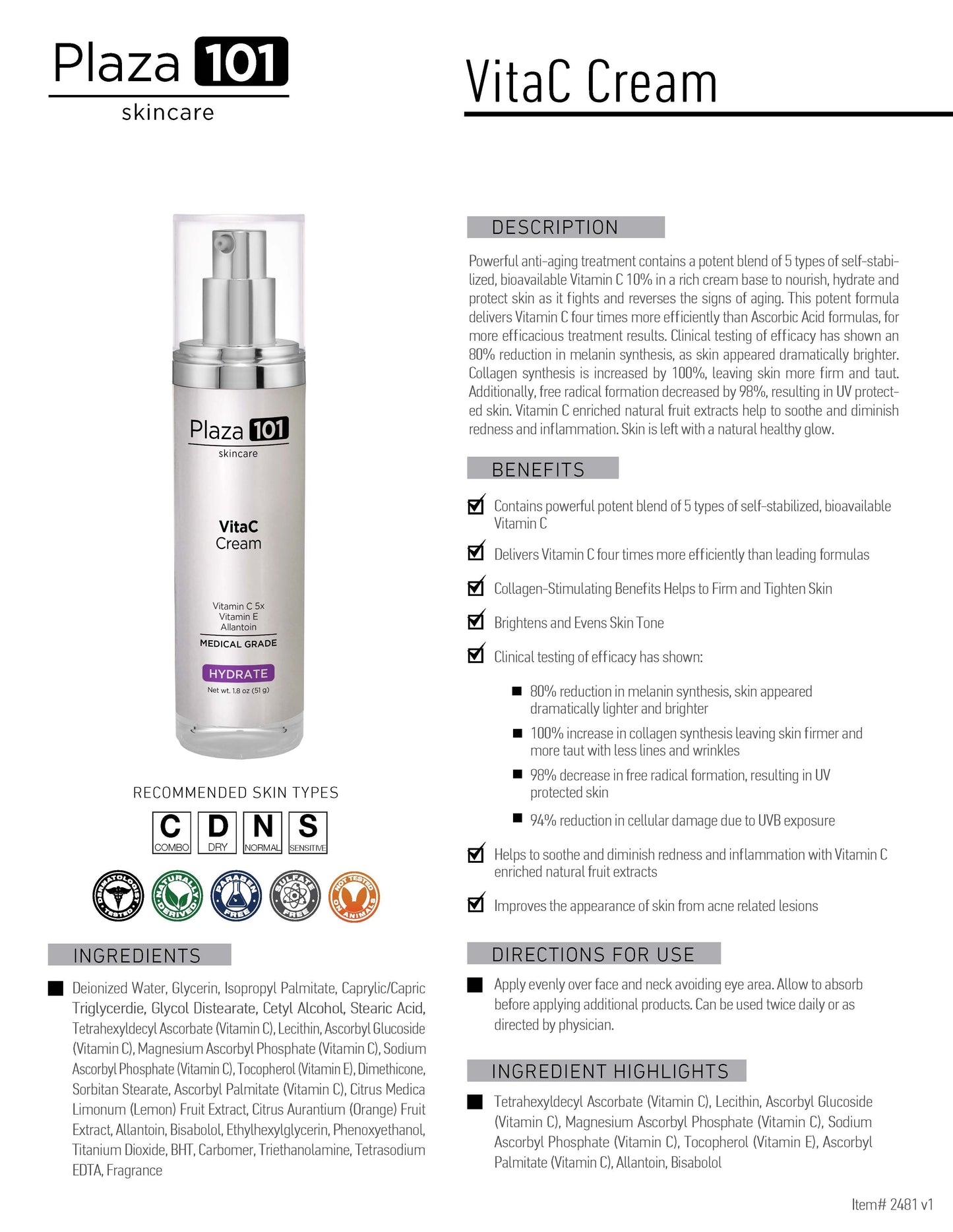 Vita C Cream