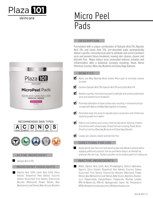 Micropeel Pads