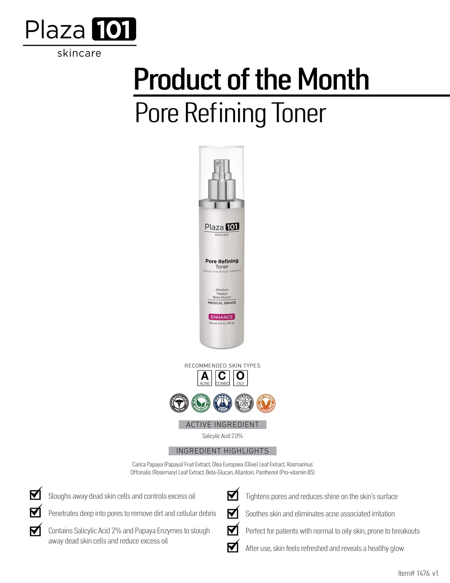 Pore Refining Toner