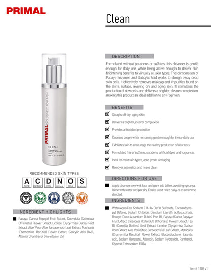 Primal Exclusively for Men Clean