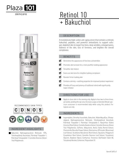 Retinol 10+ Bakuchiol