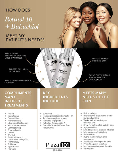 Retinol 10+ Bakuchiol